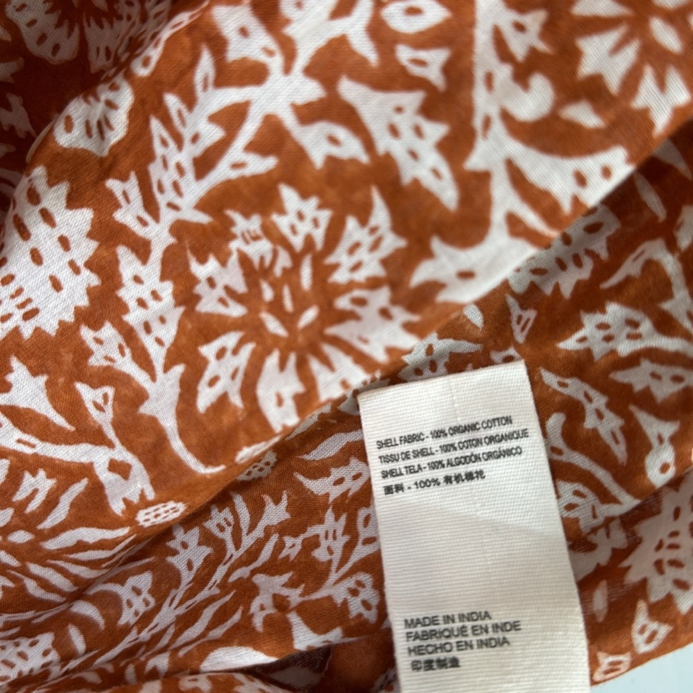 Cleobella Adel organic cotton blouse size medium - Picture 5 of 8